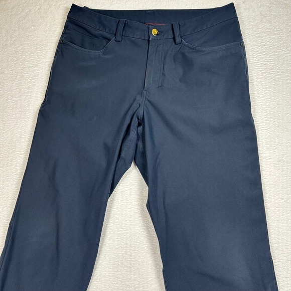 Lululemon Other - Lululemon ABC Pant Slim Trousers Mens 30 Navy Blue Technical Five Pocket Casual
